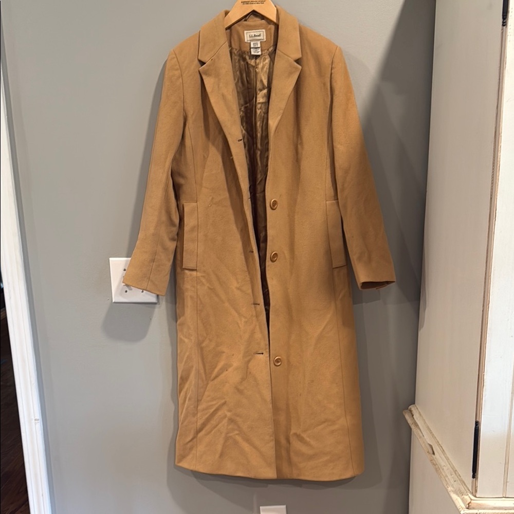 L.L. Bean Women's Tan Trench Coat
